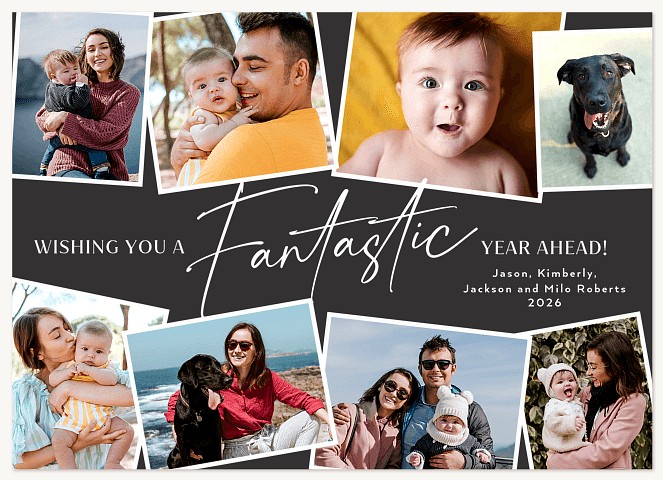 Fantastic Year Personalized Holiday Cards