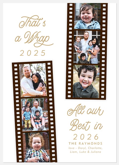 That's a Wrap Holiday Photo Cards