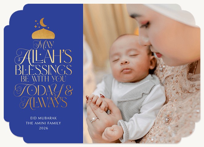Moonlit Grace Eid Cards