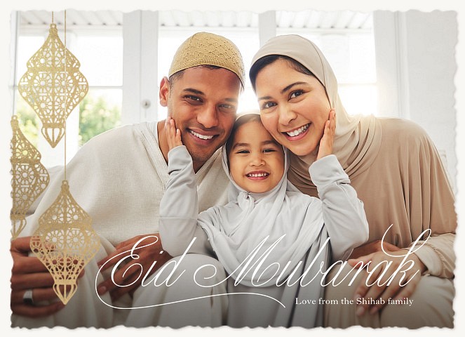 Filigree Lanterns Eid Cards