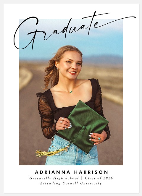 Casual Grad Graduation Cards