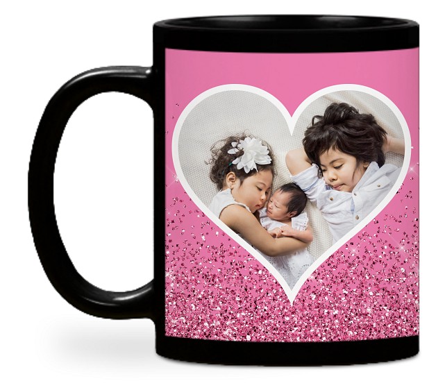 Glamorous Heart Custom Mugs