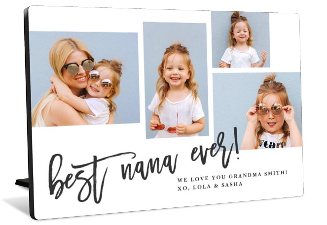 Modern Collage Tabletop Photo Panel