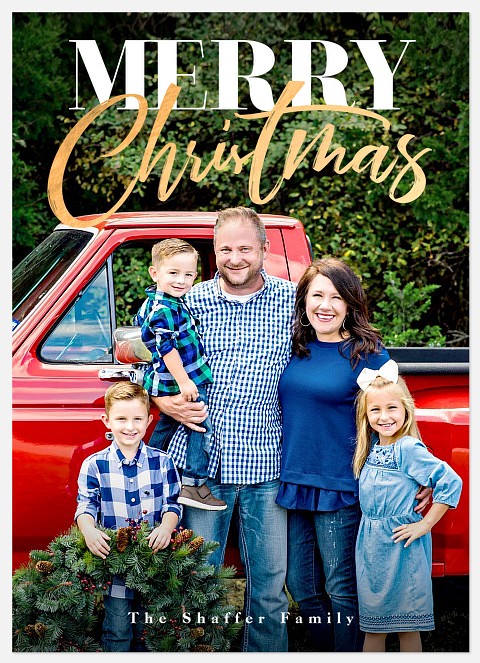Festive Mix Holiday Photo Cards