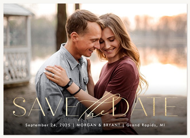 Classic Romance Save the Date Cards