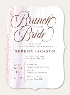 Watercolor Brunch