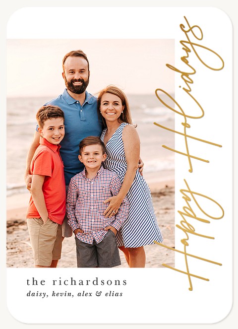 Modernista Photo Holiday Cards
