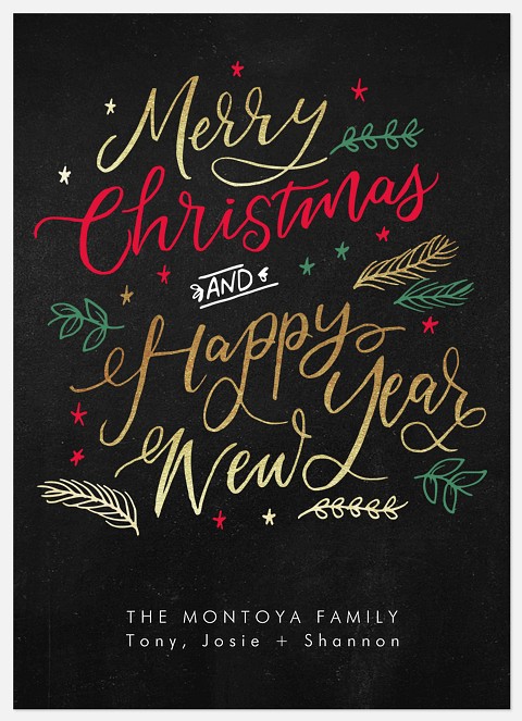 Most Merry Holiday Photo Cards