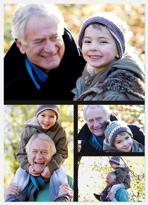 Black Stripe Frame Create Your Own