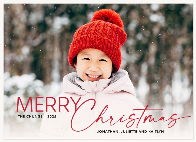 Simple Greetings Personalized Holiday Cards