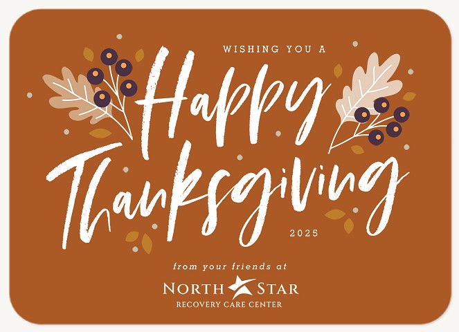 Autumn Berries Business Holiday Cards