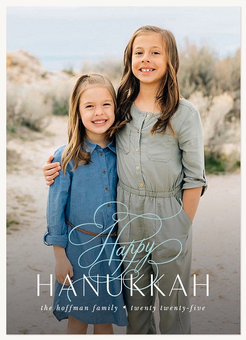 Festive Flourish Hanukkah Cards