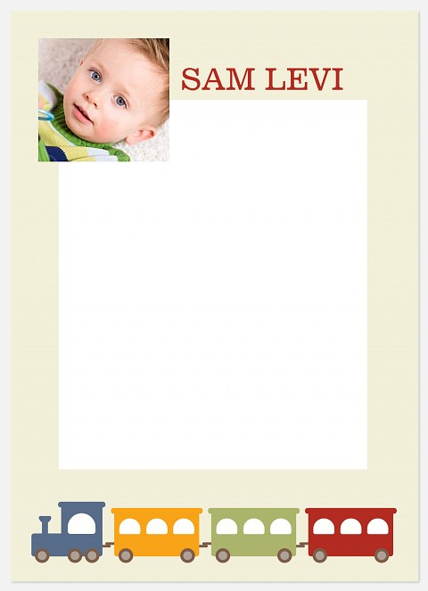 Cutey Choo Thank You Cards 