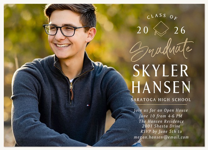 Side Statement Graduation Cards