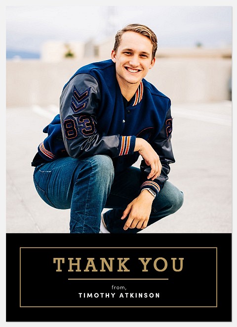 Framed Thank You Thank You Cards 