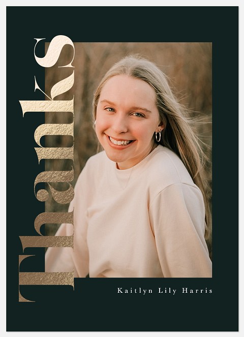 Luxe Thank You Thank You Cards 