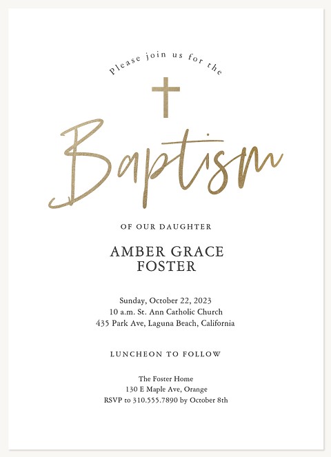 Baptism Blessings Baptisms & Christening Invitations