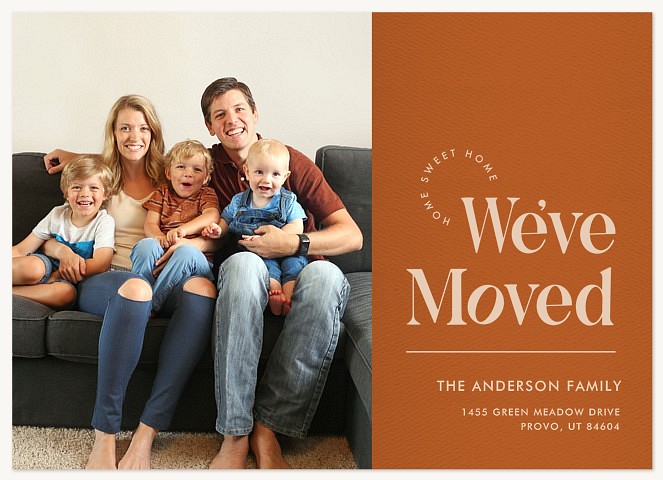 Modern Movers Moving Announcements