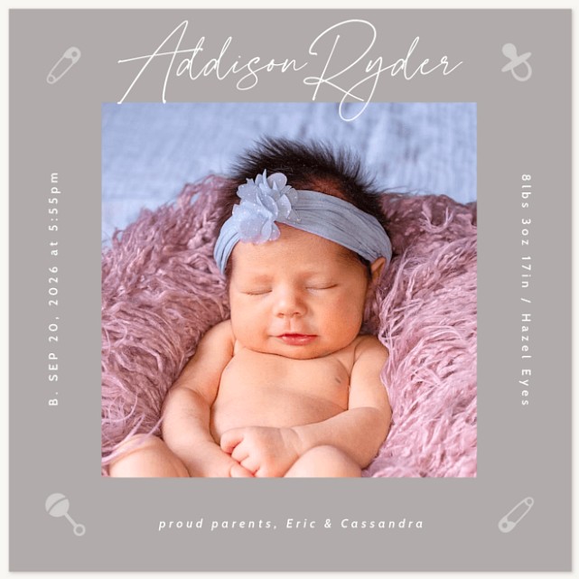 Four Corners Baby Announcements