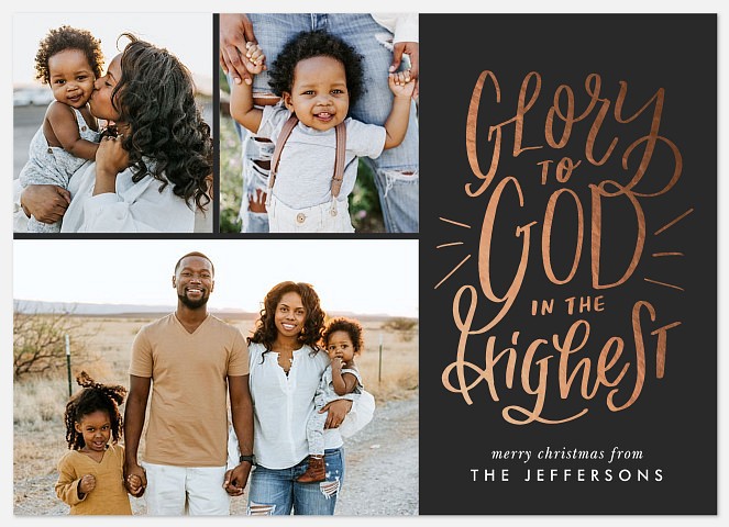 High Praises Holiday Photo Cards