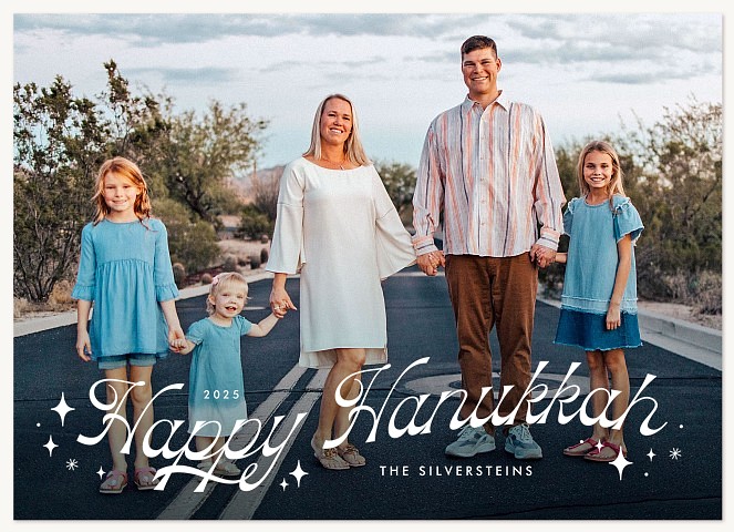 Dazzling Hanukkah Hanukkah Cards