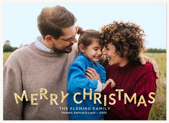 Merry Dance Personalized Holiday Cards