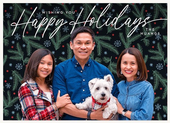 Pine & Frost Personalized Holiday Cards