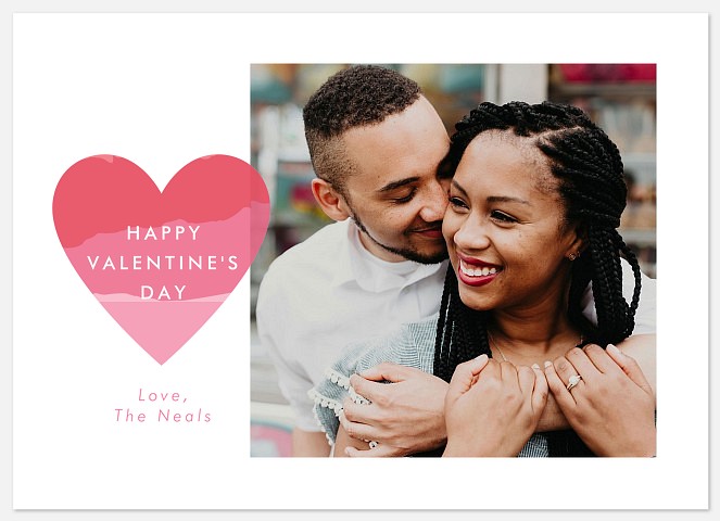 Paper Sweetheart Valentine Photo Cards