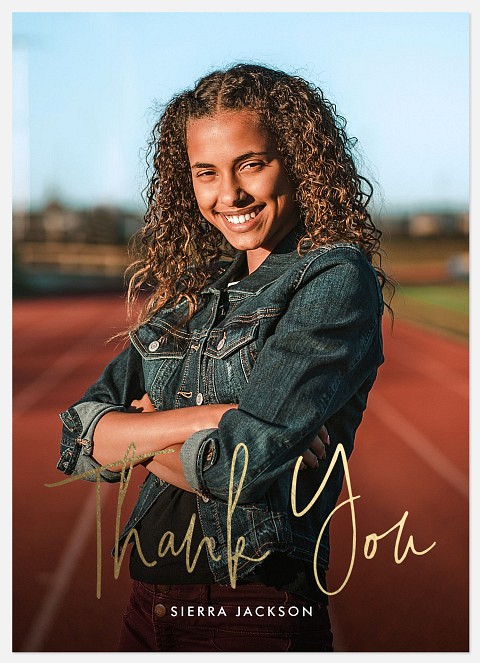 Signature Send-Off Thank You Cards 