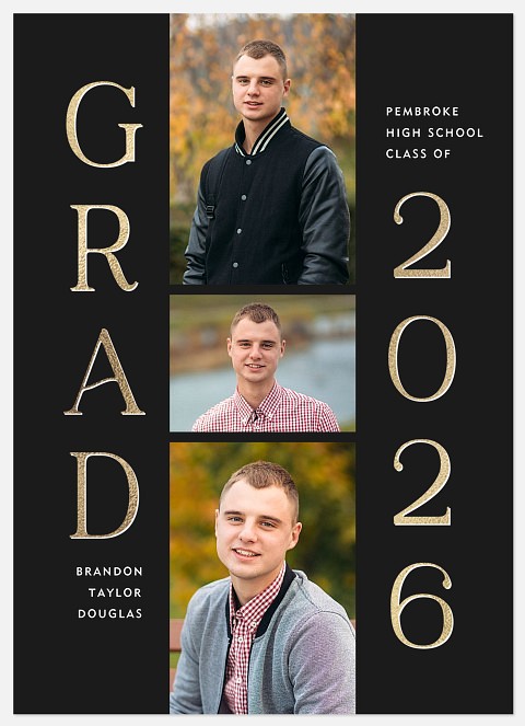 Elegant Accomplishment Graduation Cards