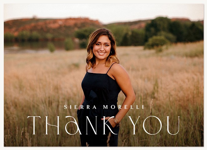 Timeless Greeting Thank You Cards 