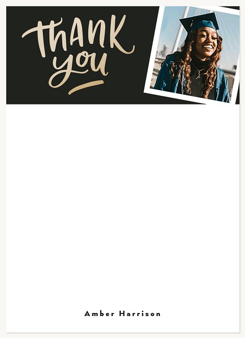 Playful Snapshot Thank You Cards 