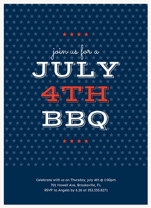 Savor The Sizzle Summer Party Invitations