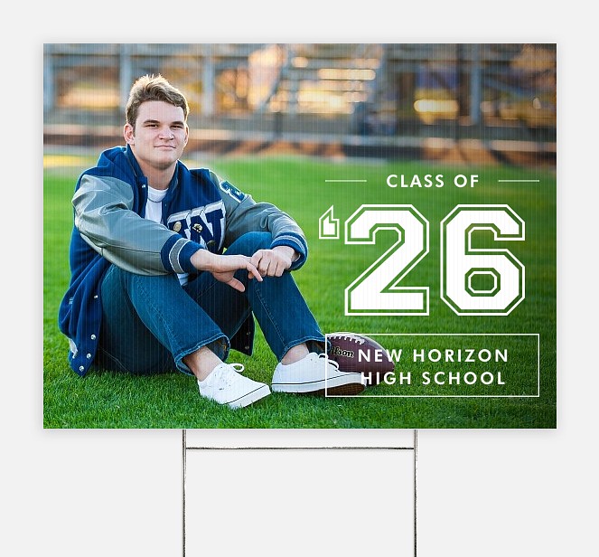 Varsity Overlay Graduation Yard Signs