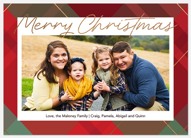 Sparkle & Spice Holiday Photo Cards