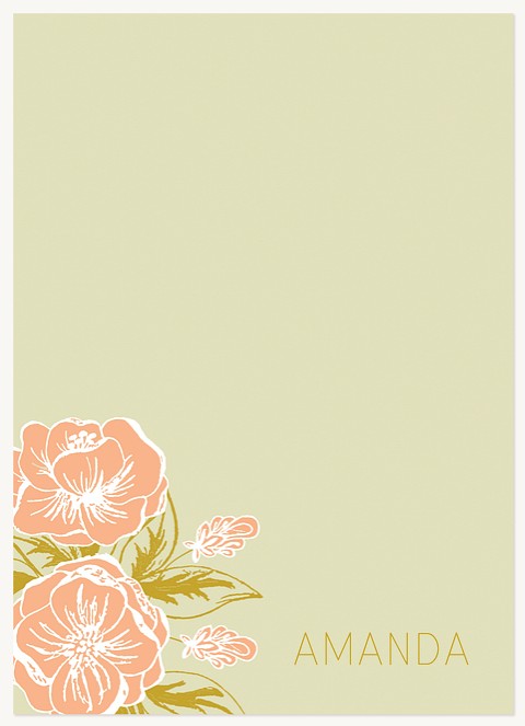 Garden Note Stationery