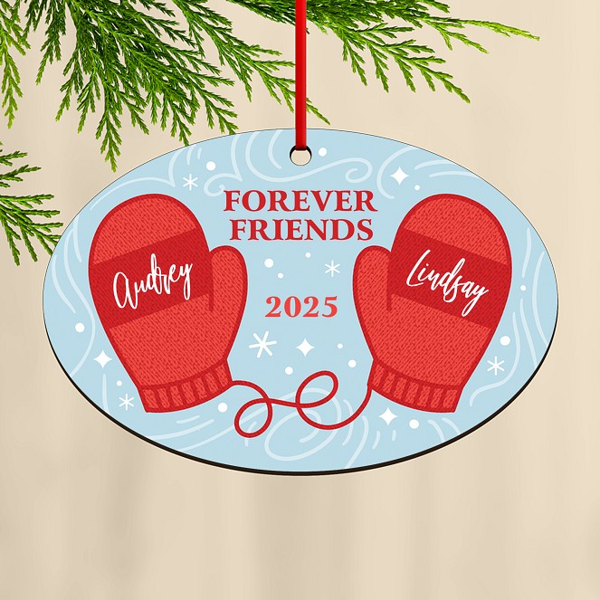 Mitten Friends Custom Ornaments