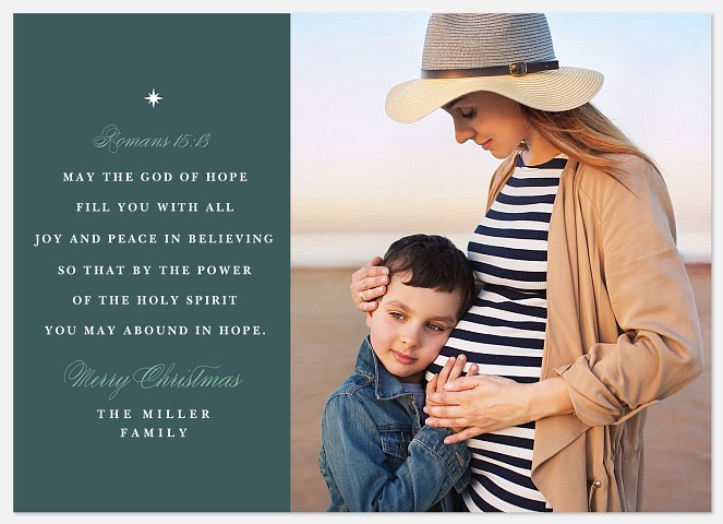 Holiday Prayer Holiday Photo Cards