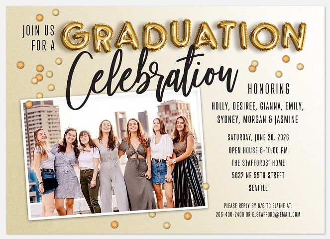 Graduation Balloons Graduation Cards