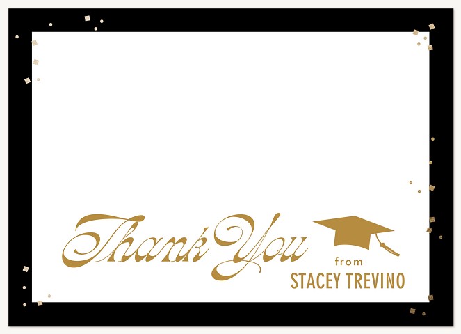 Tassel & Confetti  Thank You Cards 