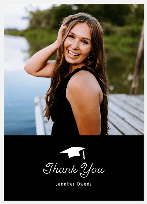 Tiny Cap Thank You Cards 