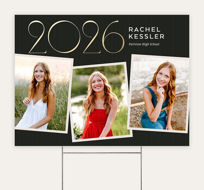 Scattered Snapshots Custom Yard Signs