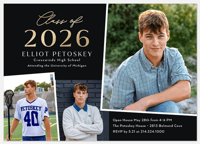 Layered Album Graduation Cards