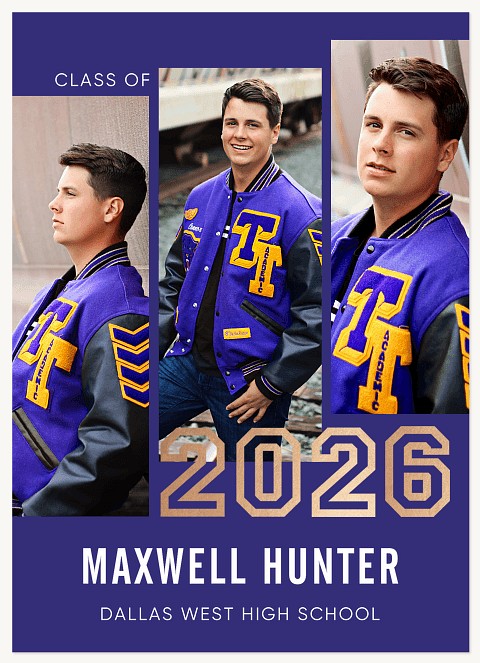 Elevated Trio Graduation Cards