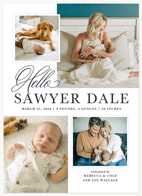 Hello Gallery Baby Announcements
