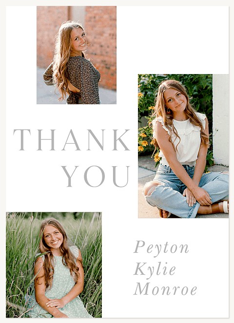 Simply Modern Thank You Cards 