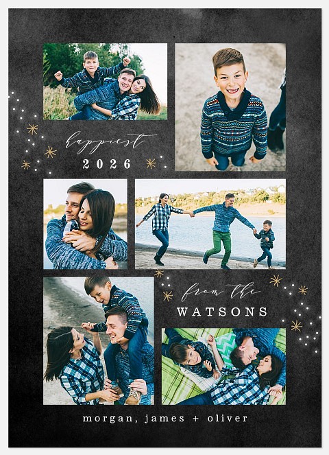 Starry Gallery Holiday Photo Cards