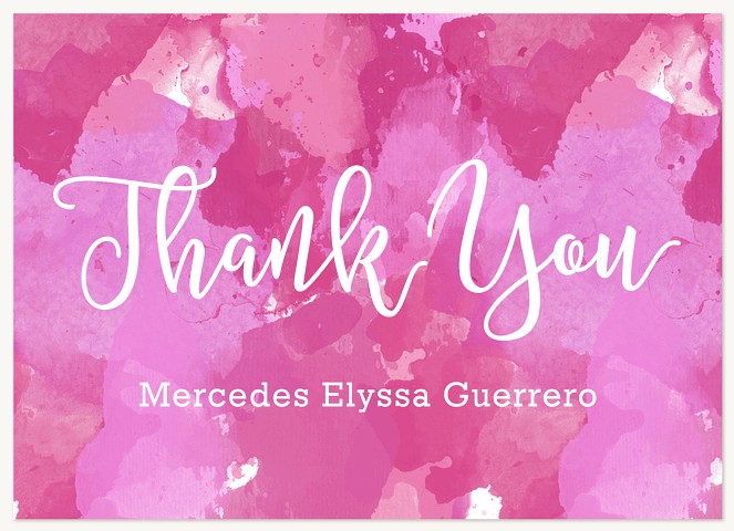 Brightest Fete Quinceañera Thank You Cards