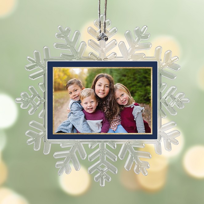 Traditional Border Personalized Ornaments