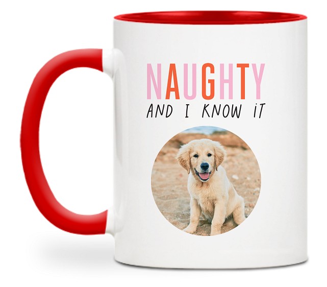 Naughty List Custom Mugs